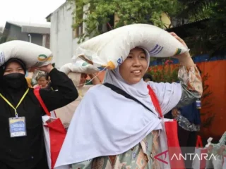 Demi kendalikan inflasi, Bulog kembali salurkan bantuan beras 10 kg