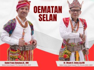 Mendaftar di Menit-Menit Terakhir, Oematan-Selan Mantap Melangkah sebagai Calon Bupati dan Calon Wakil Bupati TTS NTT
