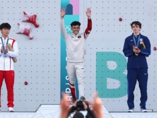 Indonesia Raya berkumandang di Olimpiade Paris, Veddriq Leonardo raih emas pertama