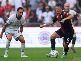 Genoa tahan imbang juara bertahan Inter di laga perdana Serie A