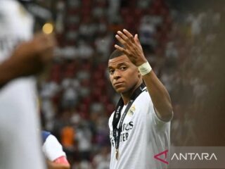 Ditahan Mallorca 1-1, debut Mbappe di LaLiga tidak mulus