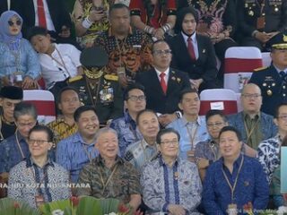 Ada empat orang terkaya RI hadiri upacara kemerdekaan perdana di IKN