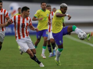 Brasil tumbang usai takluk dari Paraguay 1-0 di kualifikasi Piala Dunia