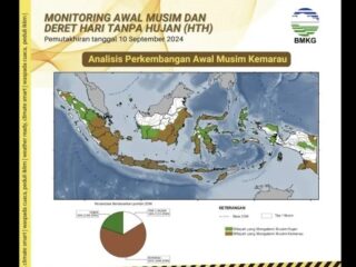 Tujuh provinsi alami kekeringan ekstrem tidak turun hujan selama dua bulan