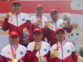 Bridge beregu putra dan Selam sumbang emas bagi Kontingen Sulut di PON Aceh-Sumut