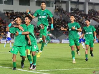 Penantian 16 tahun, akhirnya Jatim rebut medali emas usai taklukkan Jabar 1-0 di PON