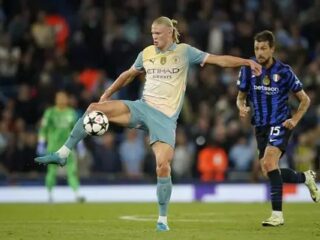 Liga Champions: Inter buat kejutan tahan Man City di stadion Etihad, Haaland bikin sejarah