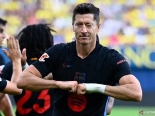 Liga Spanyol: Barcelona mengamuk di kandang Villareal, Lewandowski borong dua gol