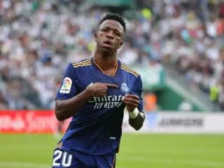 Media Spanyol Marca yakini Vinicius Junior raih Bola Emas 2024