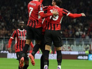 Taklukkan Lecce 3-0, Milan naik ke posisi kedua klasemen Liga Italia