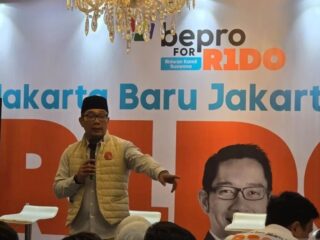 Relawan Prabowo dimotori anak-anak muda dukung paslon RIDO di Jakarta