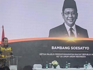 Ceplas-ceplos Bamsoet sapa Rosan Roeslani Menteri BUMN