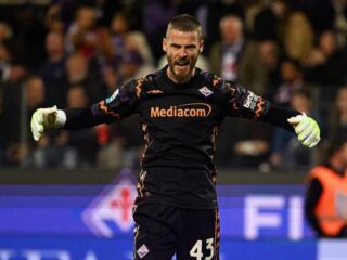 David De Gea jadi pahlawan, Fiorentina kalahkan AC Milan 2-1