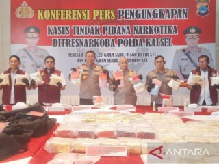 Bongkar jaringan Fredy Pratama selundupkan 70,76 kg sabu, Kapolda: 363.561 orang terhindar dari barang terlarang