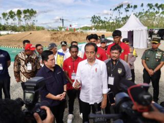 Jokowi resmikan 'training center' PSSI di IKN jelang akhir masa jabatan