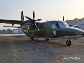 TNI AU terima pesawat ke-6 jenis NC212i buatan PT DI