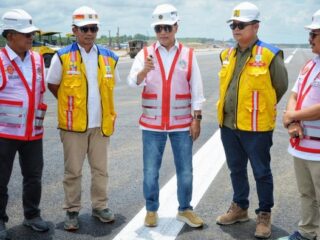 Bandara Nusantara dan pembangunan ekonomi Penajam, Menhub: ”Target 100% Desember”