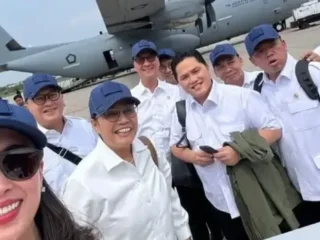 Para menteri Kabinet Merah Putih ramai berbagi pengalaman menuju Akmil Magelang