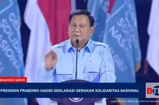 Prabowo: Yang tidak mau bersama saya minggir