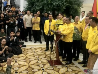 Tanpa nama Jokowi, Bahlil umumkan susunan lengkap pengurus Golkar