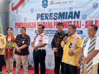Super Air Jet buka penerbangan perdana Wakatobi-Makassar