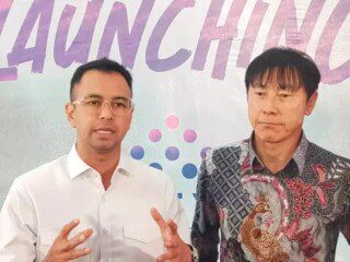 Shin Tae-yong bersama Raffi Ahmad, cari talenta baru di Tanah Air melalui STY Foundation