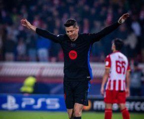 Lewandowski terus jadi  predator, Barcelona pesta gol ke gawang Red Star di Liga Champions