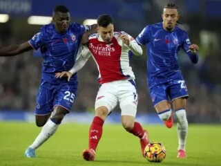 Derbi London berakhir imbang, Chelsea vs Arsenal kembali ke empat besar