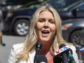 Juru bicara tim kampanye Donald Trump, Karoline Leavitt telah ditunjuk untuk menjabat sekretaris pers Gedung Putih. (AP/AP)