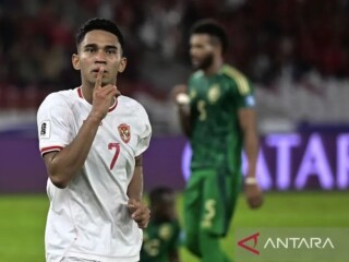 Marselino tampil berkelas, Indonesia terkam Arab Saudi 2-0