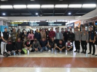 Sejumlah WNI tiba di Tanah air pada Jumat (29/11/2024). ANTARA FOTO/HO-Kemlu RI.