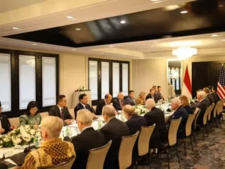 Di depan pengusaha AS, Prabowo: Tidak ada toleransi sama sekali terhadap korupsi