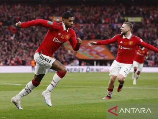 MU raih kemenangan telak perdana bersama Ruben Amorim usai taklukkan Everton