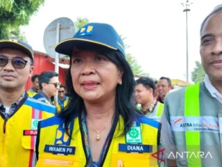 Wakil Menteri Pekerjaan Umum (PU) Diana Kusumastuti. ANTARA/Aji Cakti).