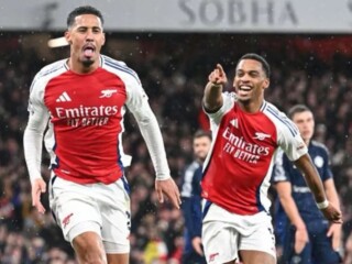 Arsenal bekuk Manchester United 2-0, 'The Gunners' pertahankan tiga besar Liga Inggris