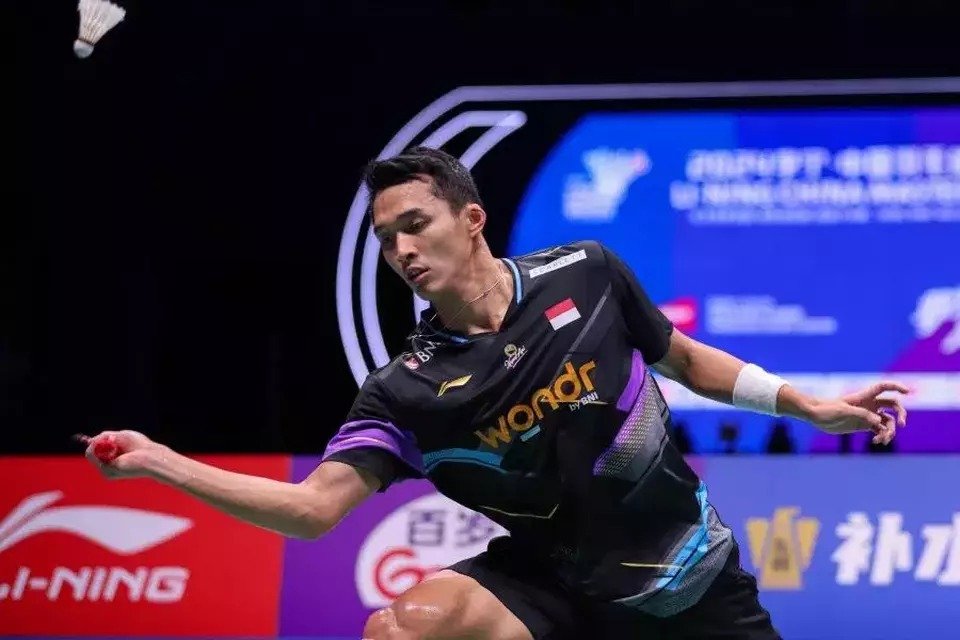 Tunggal putra Jonatan Christie salah satu pemain Indonesia yang akan berlaga. (Humas PBSI).