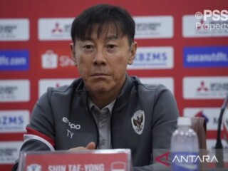 Piala AFF: Hadapi tuan rumah Myanmar,  Shin Tae-yong nilai ini laga  berat