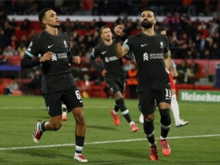 Liverpool  pertahankan rekor kemenangan setelah menang tipis 1-0 atas Girona