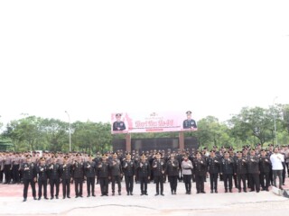Polresta Barelang gelar upacara PHI, Ompusunggu: Perkuat peran perempuan menuju Indonesia Emas 2045