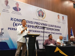 Mashudi, Bos Radar Banten Group terpilih aklamasi Ketua PWI Provinsi Banten