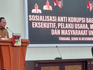Pj Bupati Minahasa, Noudy Tendean: Pelaku usaha dan masyarakat jangan sogok aparat pemerintah