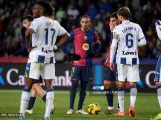 Tumbang dari Leganes, posisi Barcelona di puncak klasemen terancam  dari  duo Madrid