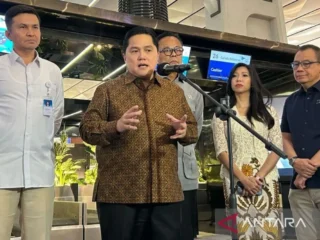 Erick pastikan harga tiket pesawat sudah turun