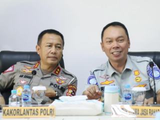 Hadapi Nataru, Jasa Raharja-Polri lakukan rekayasa Lalin