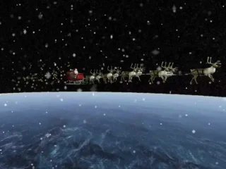 Angkatan Udara AS lacak perjalanan 'Santa Claus'di Malam Natal