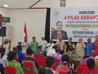 Anggota DPR RI Ajak Warga Biak Numfor Implementasikan Empat Pilar Kebangsaan