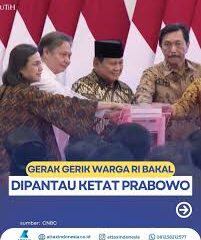 Hmmm !!! Prabowo pantau ketat gerak-gerik warga, tak bisa kabur