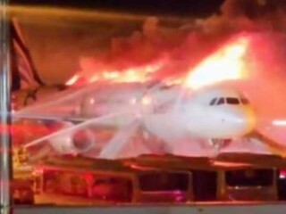 Pesawat Korea Selatan Air Busan terbakar, 176 orang berhasil dievakuasi