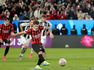 Milan libas Juve 2-1, ‘Rossoneri’ tantang Inter di final Piala Super Italia