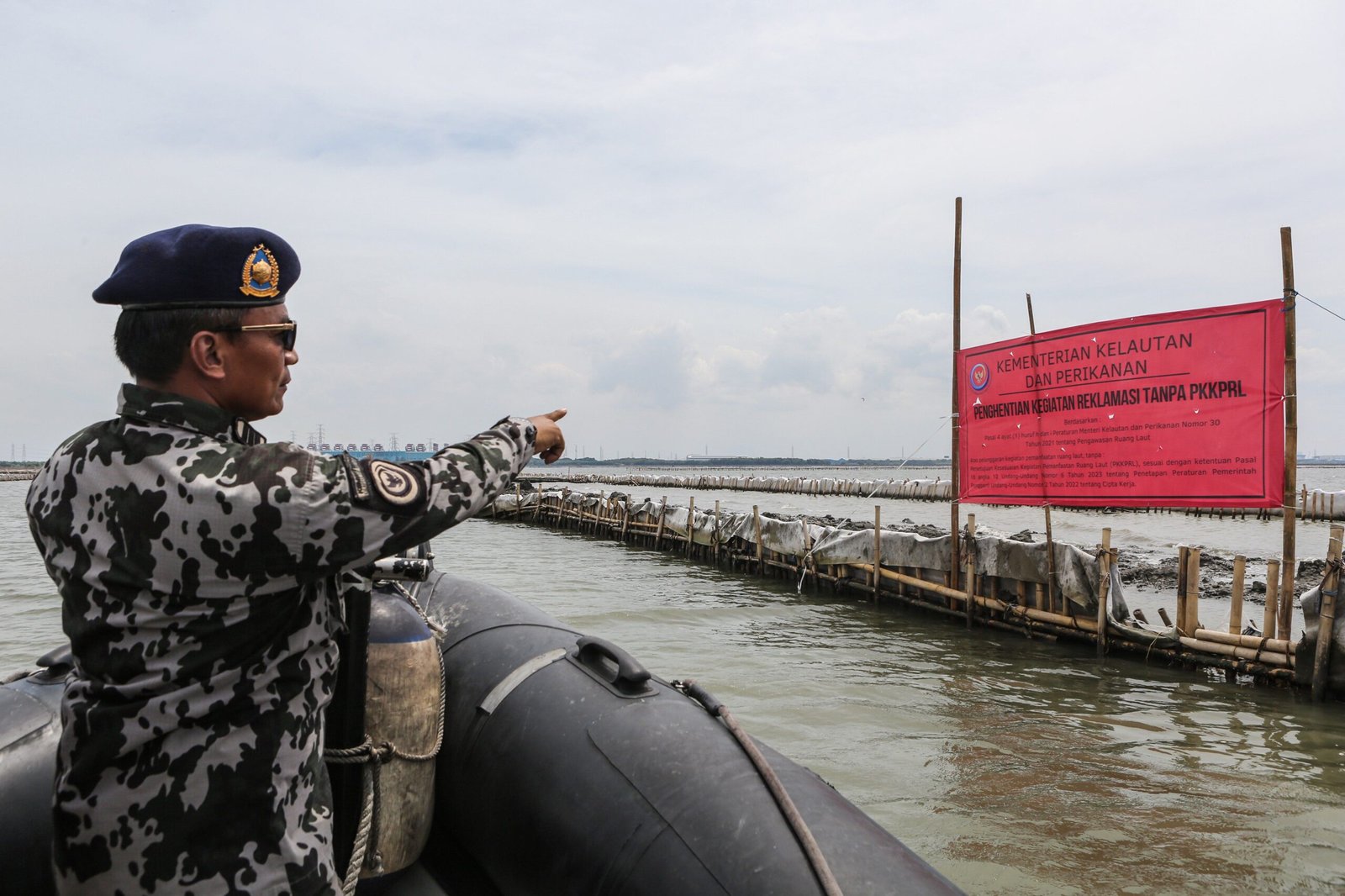 Pagar laut memicu berbagai kerawanan lingkungan